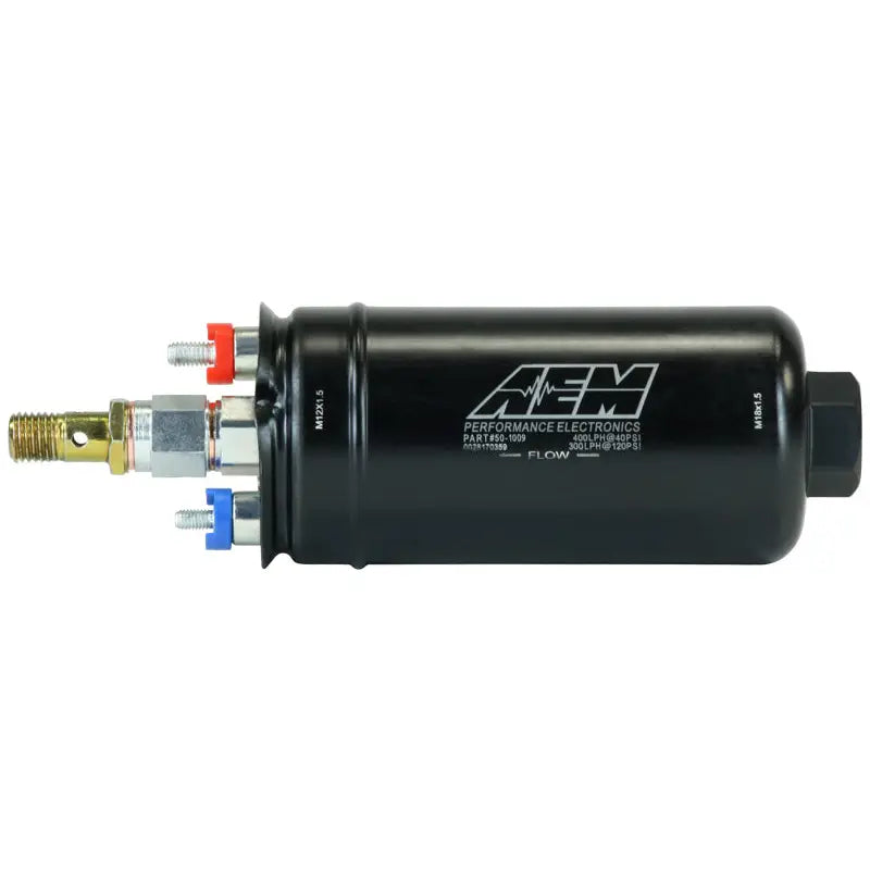 AEM ELECTRON 50-1009 400LPH INLINE HIGH FLOW FUEL PUMP.