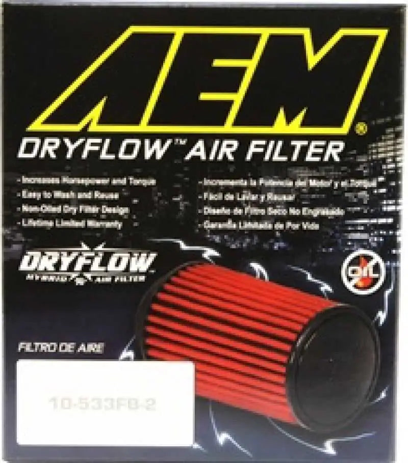 AEM 5 inch x 5 inch DryFlow Air Filter 