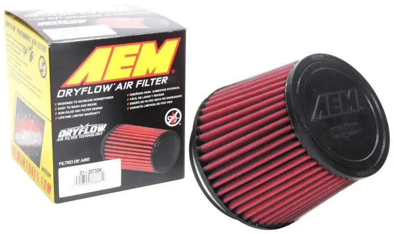 AEM 5 inch x 5 inch DryFlow Air Filter 