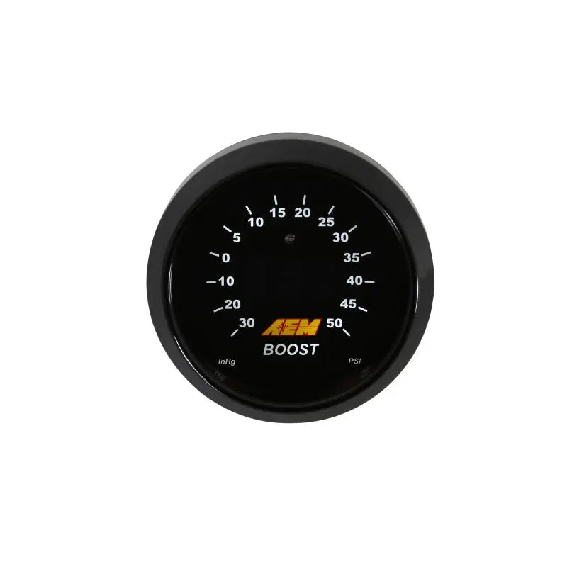 AEM 30-4408 AEM 52mm Boost Digital Gauge -30-50psi