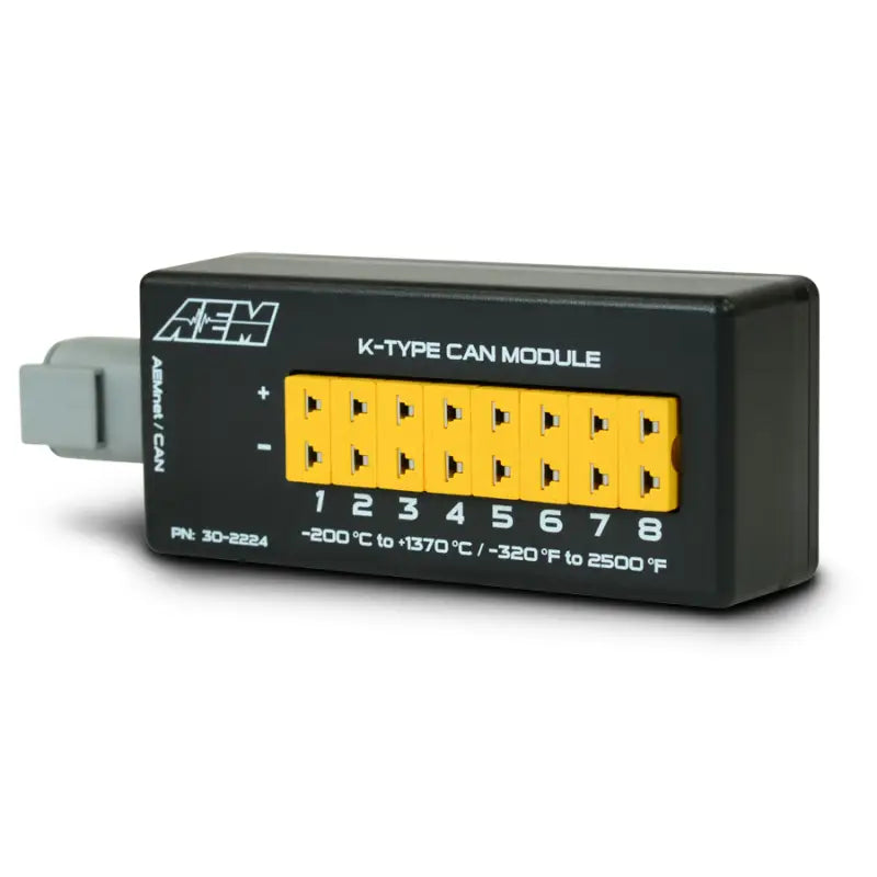 AEM 30-2224 AEM 8 Channel K-Type Thermocouple EGT CAN Module