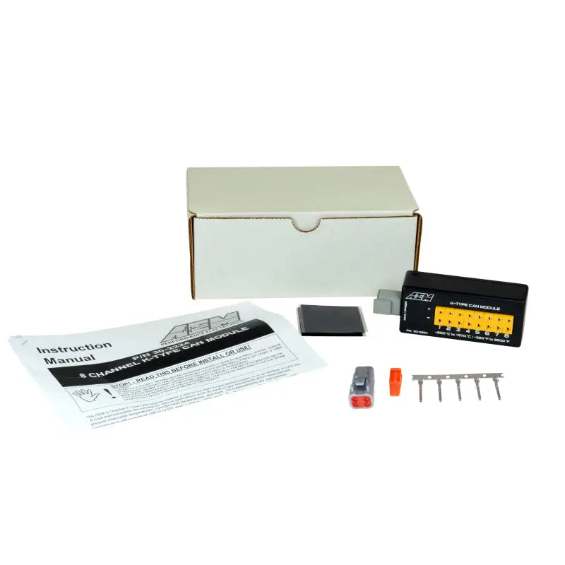 AEM 30-2224 AEM 8 Channel K-Type Thermocouple EGT CAN Module