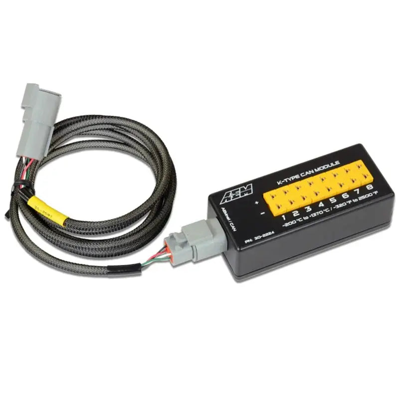 AEM 30-2224 AEM 8 Channel K-Type Thermocouple EGT CAN Module