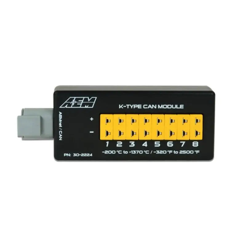 AEM 30-2224 AEM 8 Channel K-Type Thermocouple EGT CAN Module