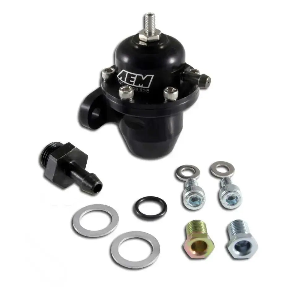 AEM AEM 94-01 Acura Integra / 90-93 Honda Accord / 92-95 Honda Civic / 99-00 Honda Civic Black Adjustabl