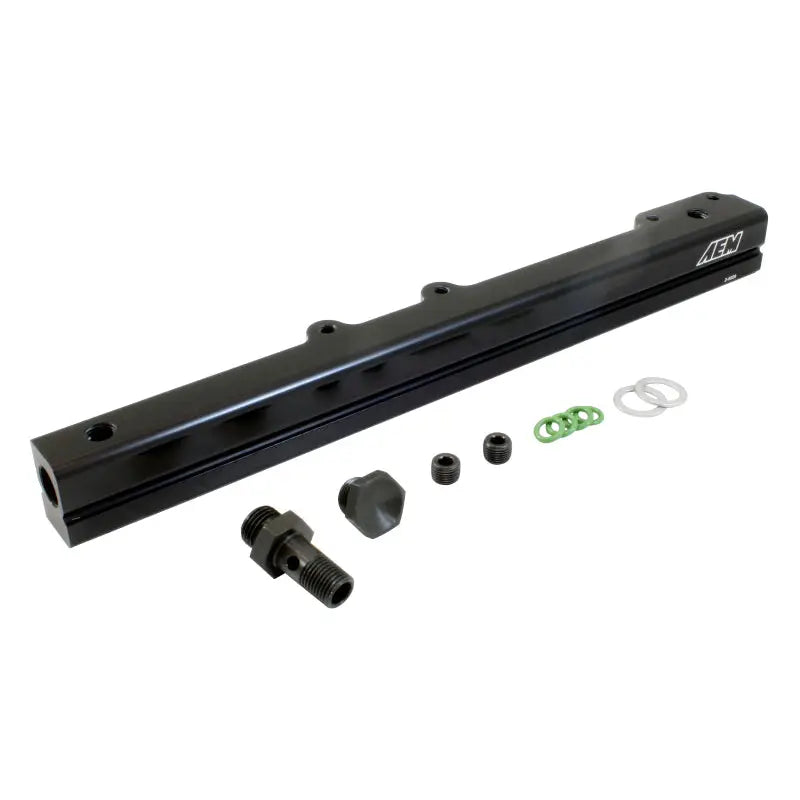 AEM 25-109BK AEM 96-00 Civic CX/DX/LX/EX & 96-97 Del Sol S/Si Black Fuel Rail