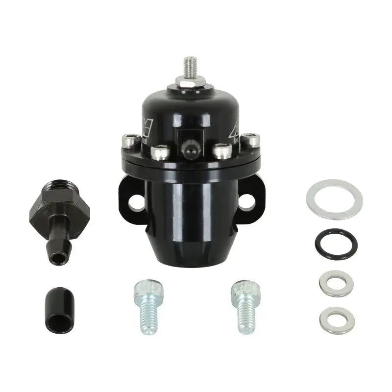 AEM 25-301BK AEM 98-99 Acura CL / 00-05 S2000 / 98-02 Accord / 96-00 Civic Black Adjustable Fuel Pressure Regulat