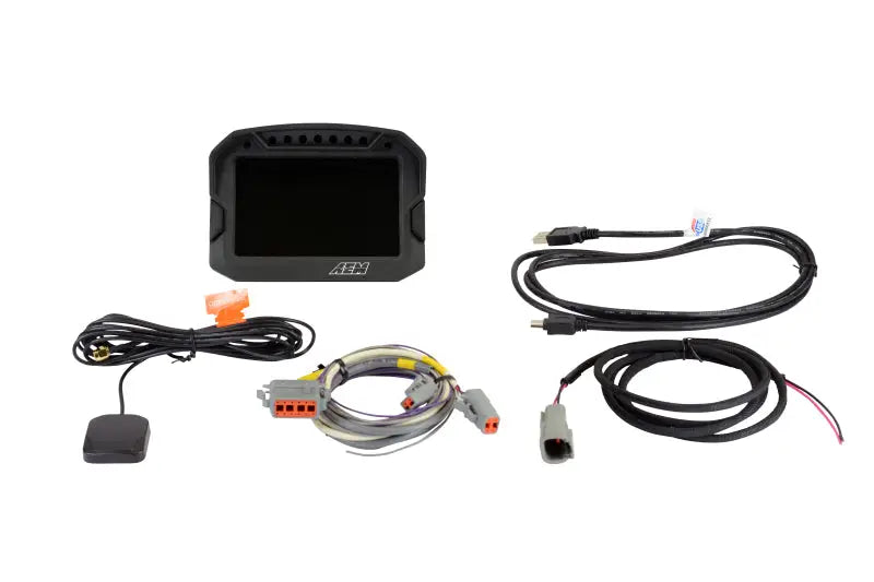 AEM CD-5G Carbon Digital Dash Display w/ Interal 10Hz GPS & Antenna - Truck Automotive