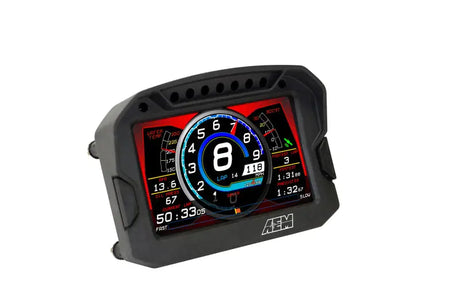 AEM CD-5LG Carbon Logging Digital Dash Display w/ Internal 10Hz GPS & Antenna - Truck Automotive