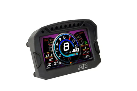 AEM CD-5LG Carbon Logging Digital Dash Display w/ Internal 10Hz GPS & Antenna - Truck Automotive