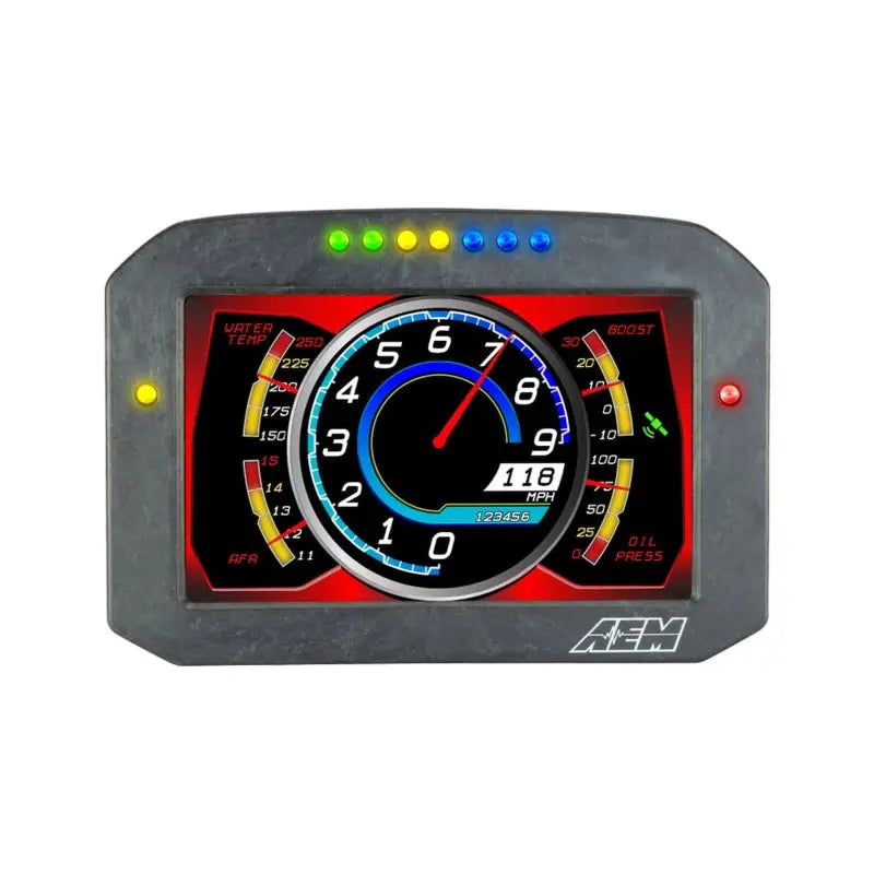 AEM 30-5700F AEM CD-7 Carbon Flush Digital Dash Display