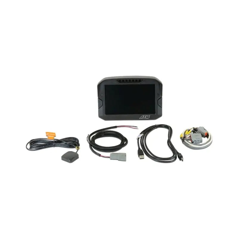 AEM 30-5702 AEM CD-7 Non Logging GPS Enabled Race Dash Carbon Fiber Digital Display w/o VDM (CAN Input Only)