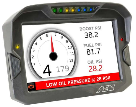 AEM CD-7 Non Logging Race Dash Carbon Fiber Digital Display (CAN Input Only) 