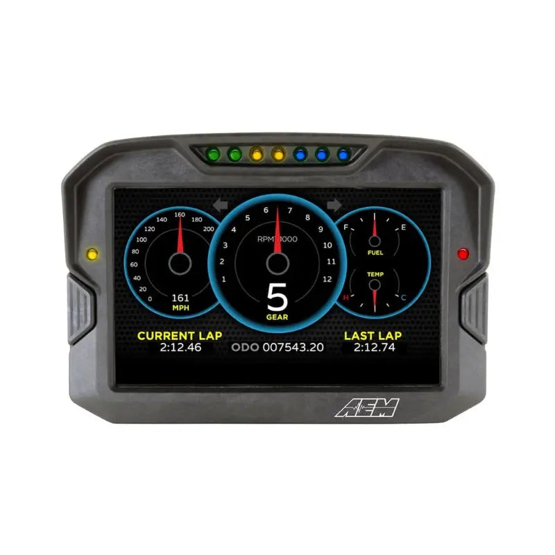 AEM 30-5700 AEM CD-7 Non Logging Race Dash Carbon Fiber Digital Display (CAN Input Only)
