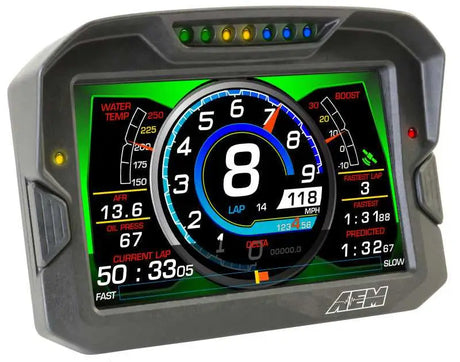 AEM CD-7 Non Logging Race Dash Carbon Fiber Digital Display (CAN Input Only) 