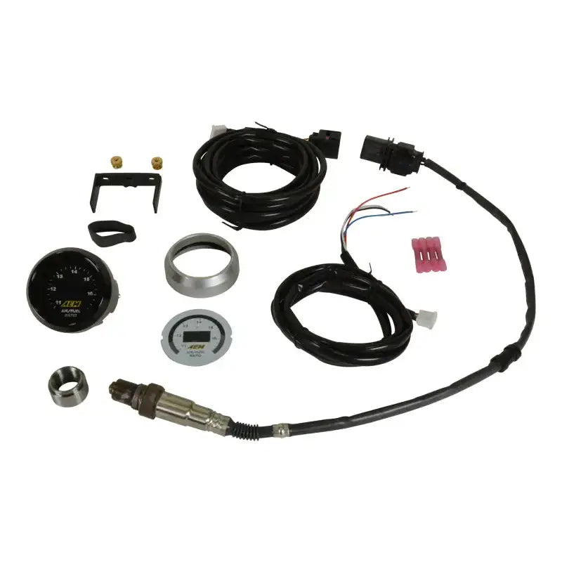 AEM Digital Wideband UEGO Gauge with Bosch LSU 4.9 sensor for RV, automotive, powersports, off-road, marine, exterior, truck accessories, interior, truck bed, RV parts, apparel, helmets, racing, riding, BMX.
