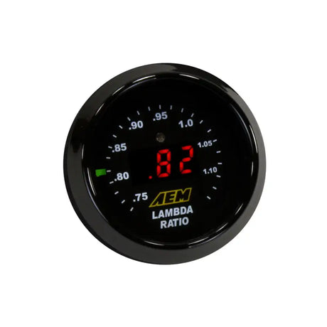 AEM Digital Wideband UEGO Gauge with Bosch LSU 4.9 for RV, automotive, powersports, truck accessories, and racing applications.