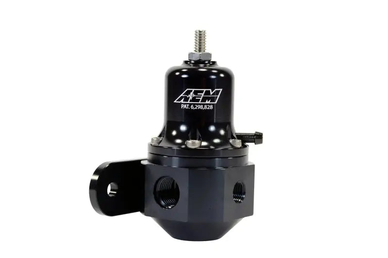 AEM High Capacity Universal Black Adjustable Fuel Pressure Regulator, ideal for RV, automotive, powersports, off-road, marine, and truck accessories, AVADA - Best Sellers