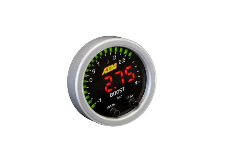AEM X-Series Boost Pressure -30inHg 60psi Gauge Kit 