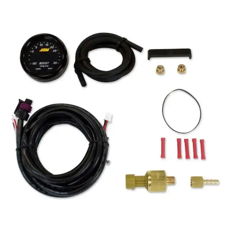 AEM AEM X-Series Boost Pressure -30inHg 60psi Gauge Kit