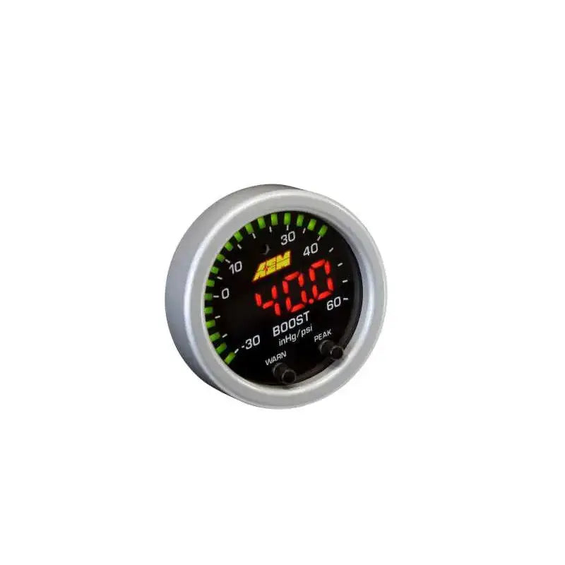 AEM X-Series Boost Pressure -30inHg 60psi Gauge Kit 