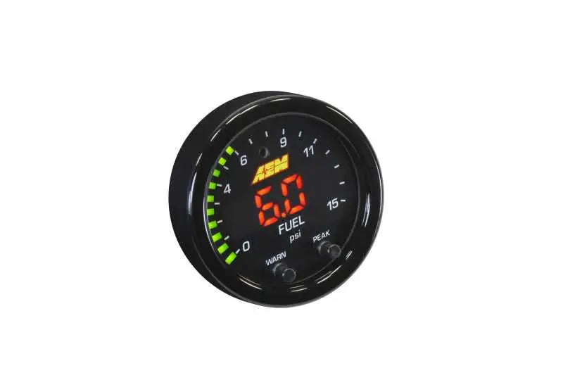 AEM X-Series Pressure 0-15psi Gauge Kit 