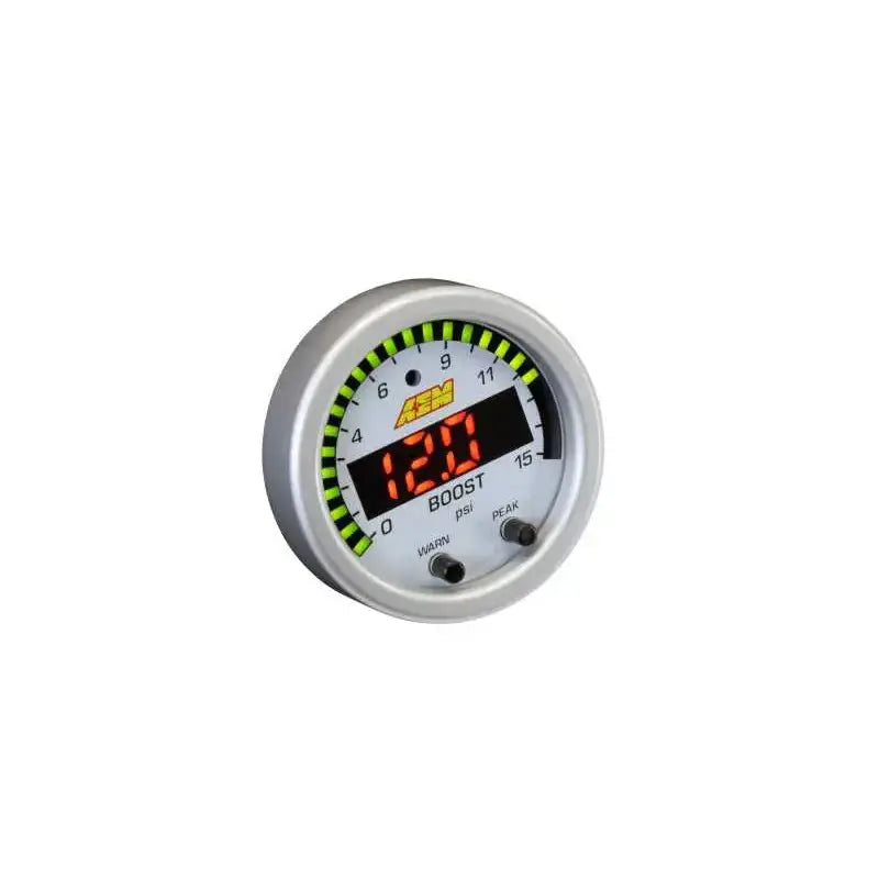 AEM X-Series Pressure 0-15psi Gauge Kit 