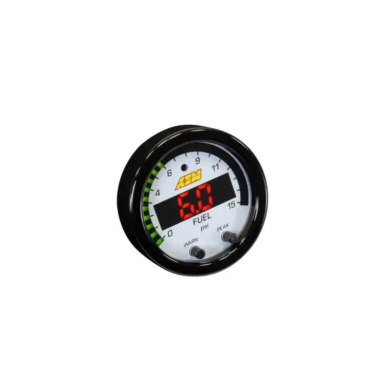 AEM X-Series Pressure 0-15psi Gauge Kit 