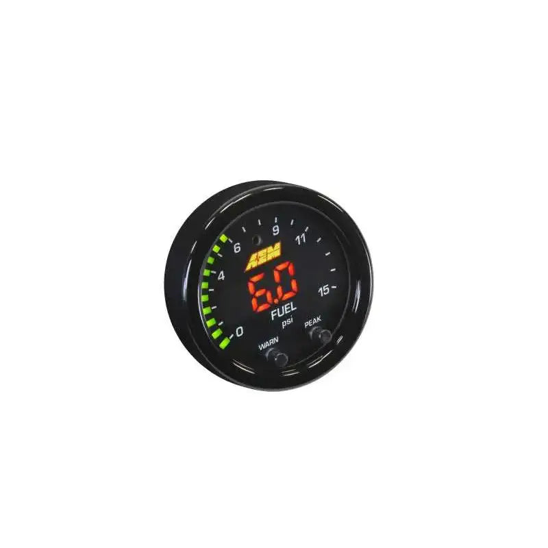 AEM X-Series Pressure 0-15psi Gauge Kit 