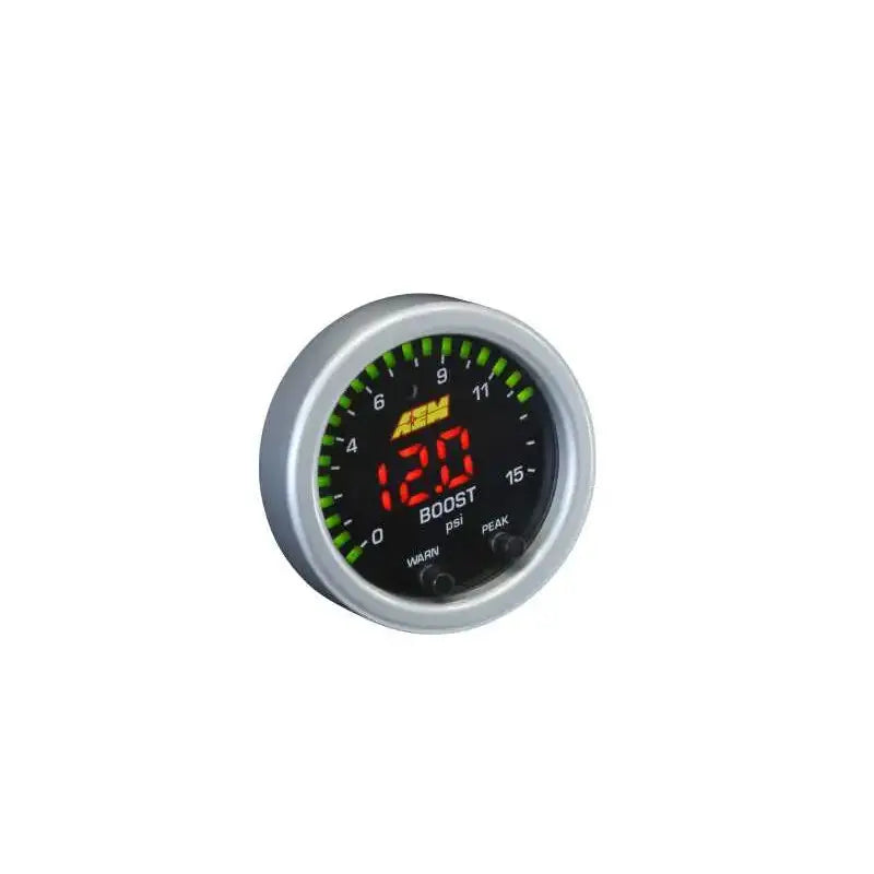 AEM X-Series Pressure 0-15psi Gauge Kit 
