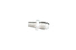 Silver-colored threaded boost fitting for flare SS vacuum and 16in NPT connections
