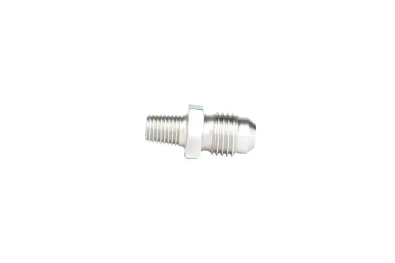 Silver-colored threaded boost fitting for flare SS vacuum and 16in NPT connections