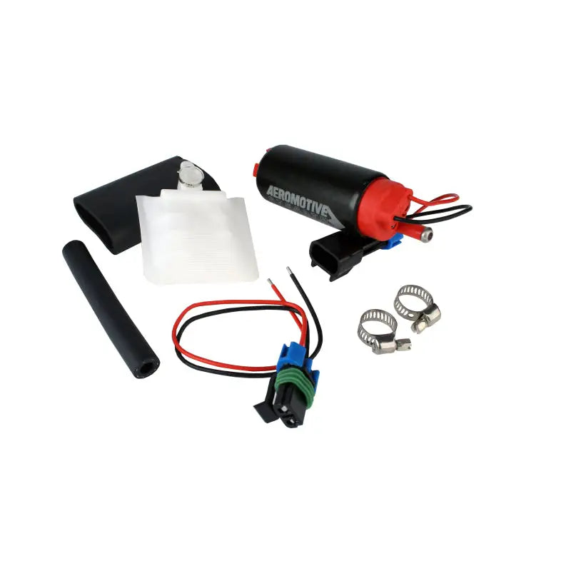 Aeromotive 11542 Aeromotive 340 Series Stealth In-Tank E85 Fuel Pump - Offset Inlet - Inlet Inline w/ Outlet