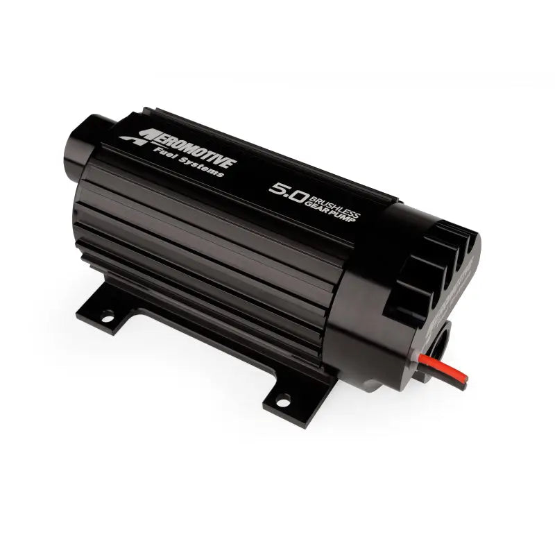 Aeromotive 11186 Aeromotive 5.0 Brushless Spur Gear External Fuel Pump w/ Mounting Feet