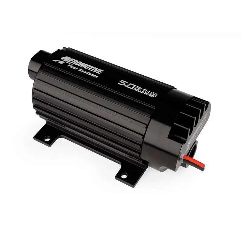 Aeromotive 11186 Aeromotive 5.0 Brushless Spur Gear External Fuel Pump w/ Mounting Feet