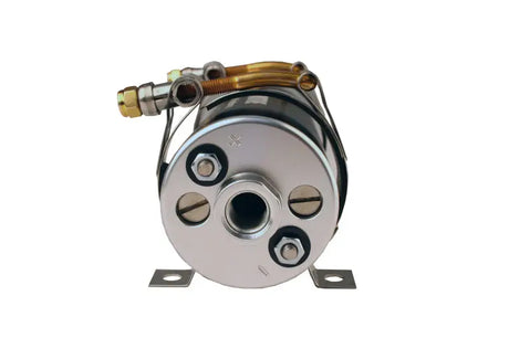 "Aeromotive 700 HP EFI Fuel Pump - Black, ideal for street rods, muscle cars, and various applications. Compact, durable, and versatile for EFI or carbureted engines up to 1000 HP. Perfect for RV, automotive, powersports, off-road, marine, exterior, truck accessories, interior, truck bed, RV parts, Truck & Automotive, AVADA - Best Sellers"