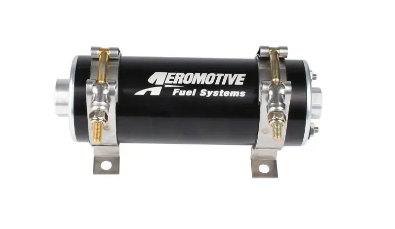 Aeromotive 700 HP EFI Fuel Pump - Black, ideal for RVs, street rods, muscle cars, and marine applications. Compact and durable billet design, fully submersible for in-tank placement. Truck & Automotive, AVADA - Best Sellers