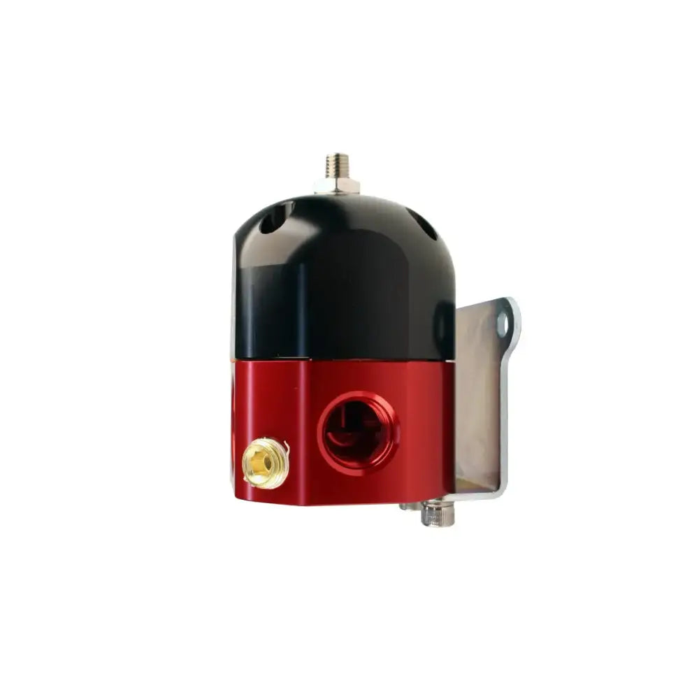 Aeromotive A1000 Carbureted Bypass Regulator - 2-Port, adjustable fuel pressure regulator for carbureted applications with ORB-10 inlet, ORB-08 return, and two ORB-06 outlet ports, ideal for naturally aspirated and supercharged engines.