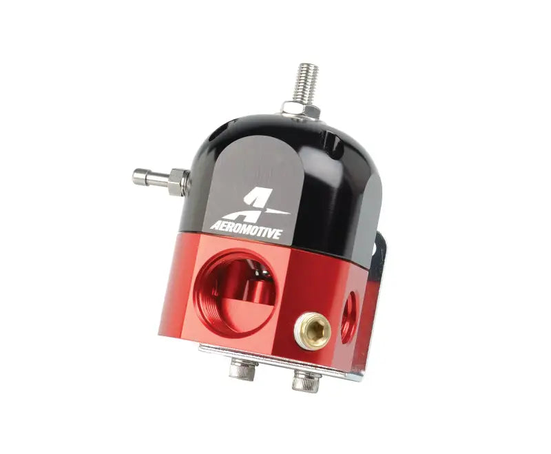 Aeromotive A1000 Carbureted Bypass Regulator, 2-Port - Adjustable from 3-15 PSI, for naturally aspirated or supercharged engines.
