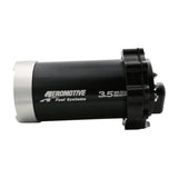 Black fuel pump with silver end for Aeromotive Brushless Spur Gear In-Tank Fuel Pump