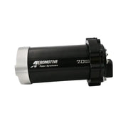 Black Aeromotive Brushless Spur Gear Fuel Pump for In-Tank 90 Degree Setup
