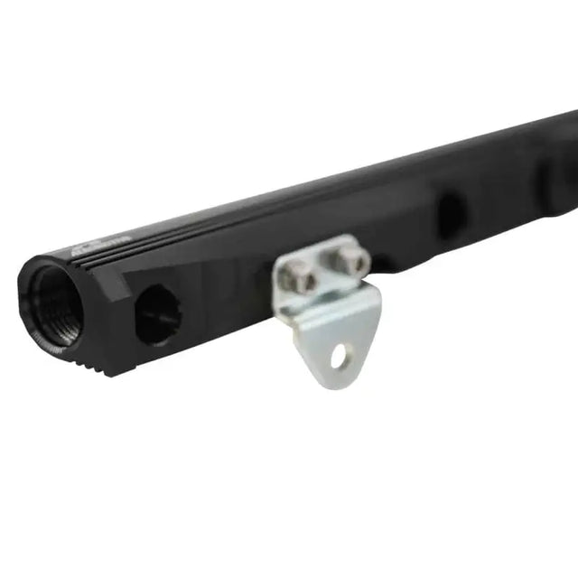 Black Aeromotive GM LS7 fuel rails with mounting bracket for LS7 fuel rails upgrade