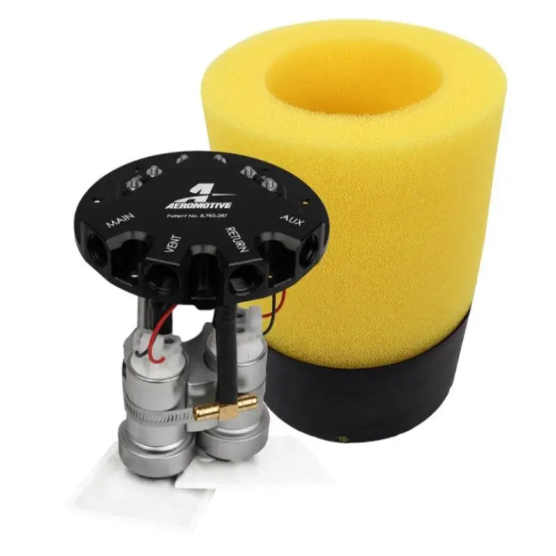 Aeromotive 18365 Aeromotive Phantom 450 Dual Stealth 340 Fuel Pumps 6-10in Depth - 18365