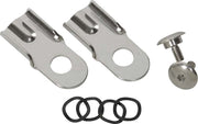 Kentrol 30564 Kentrol 76-86 Jeep CJ8/CJ8 Tailgate Latch Pair CJ7/CJ8 - Polished Silver
