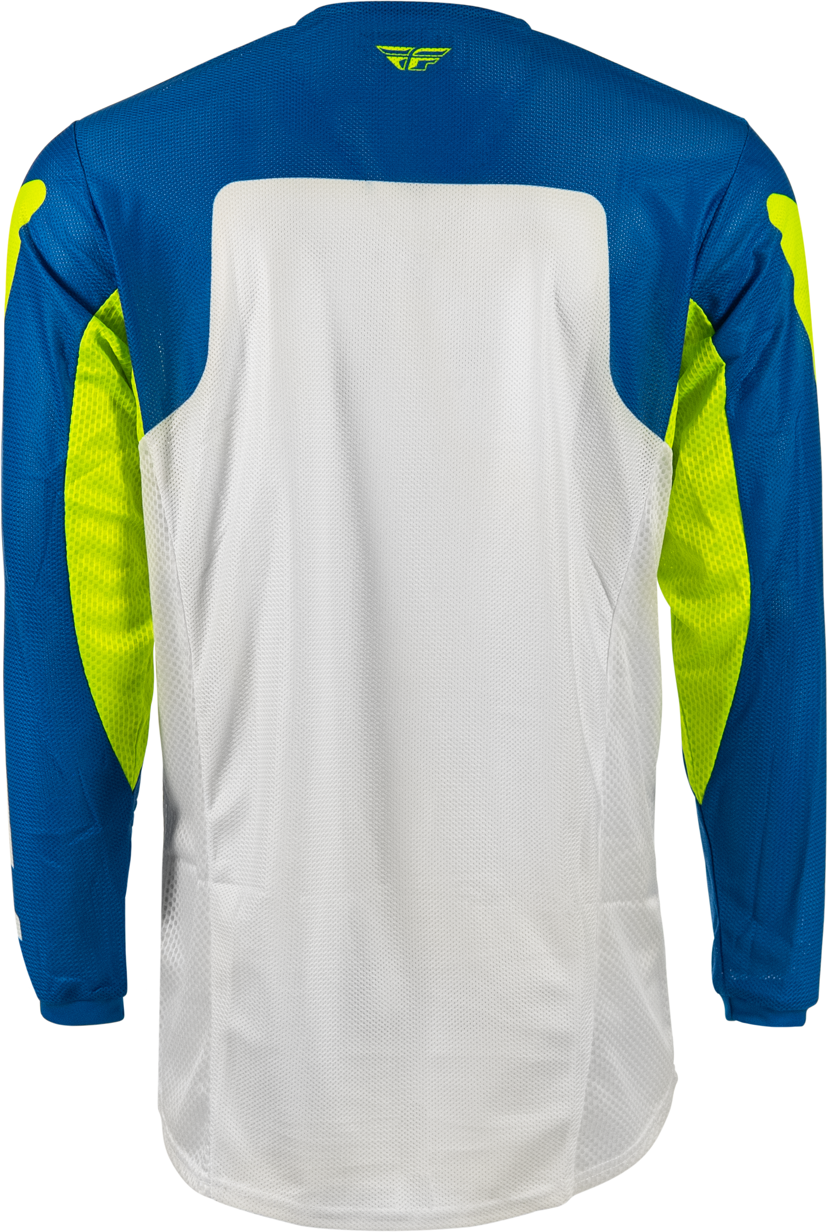 Kinetic Mesh Jersey Blue/White/Hi Vis Xl