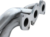 Shiny stainless steel twisted steel long tube exhaust header for Toyota Tacoma V6 4.0L