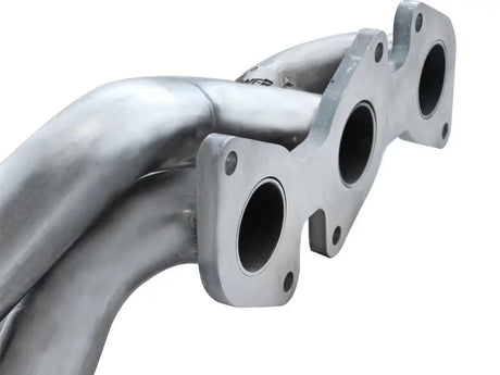 Shiny stainless steel twisted steel long tube exhaust header for Toyota Tacoma V6 4.0L