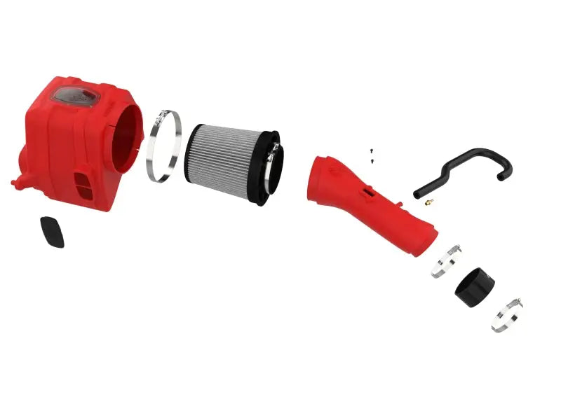 aFe 07-21 Toyota Tundra V8 5.7L Momentum GT Red Edition Cold Air Intake System w/ Pro DRY S Filter - Systems