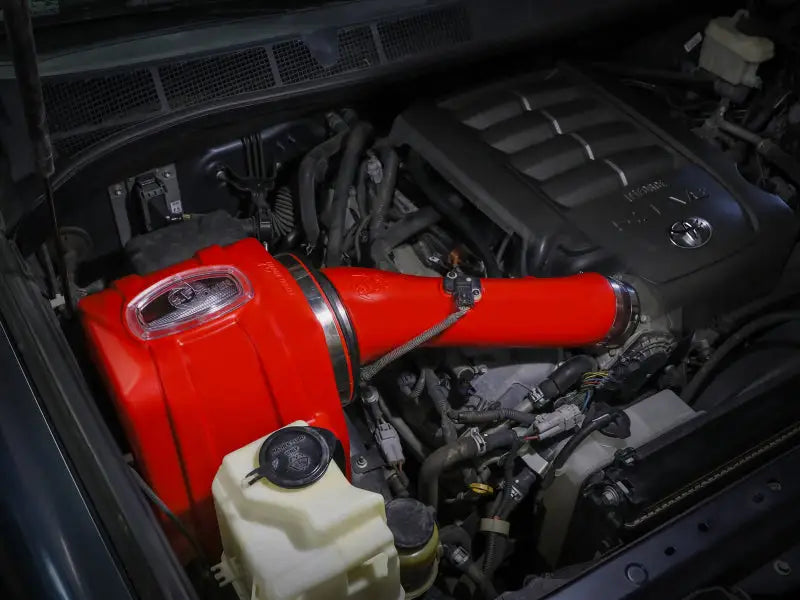 aFe 07-21 Toyota Tundra V8 5.7L Momentum GT Red Edition Cold Air Intake System w/ Pro DRY S Filter - Systems