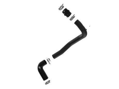 afe 08-10 Ford Trucks V8-6.4L (td) BladeRunner 3 IN Aluminum Hot Charge Pipe - Black - Truck & Automotive